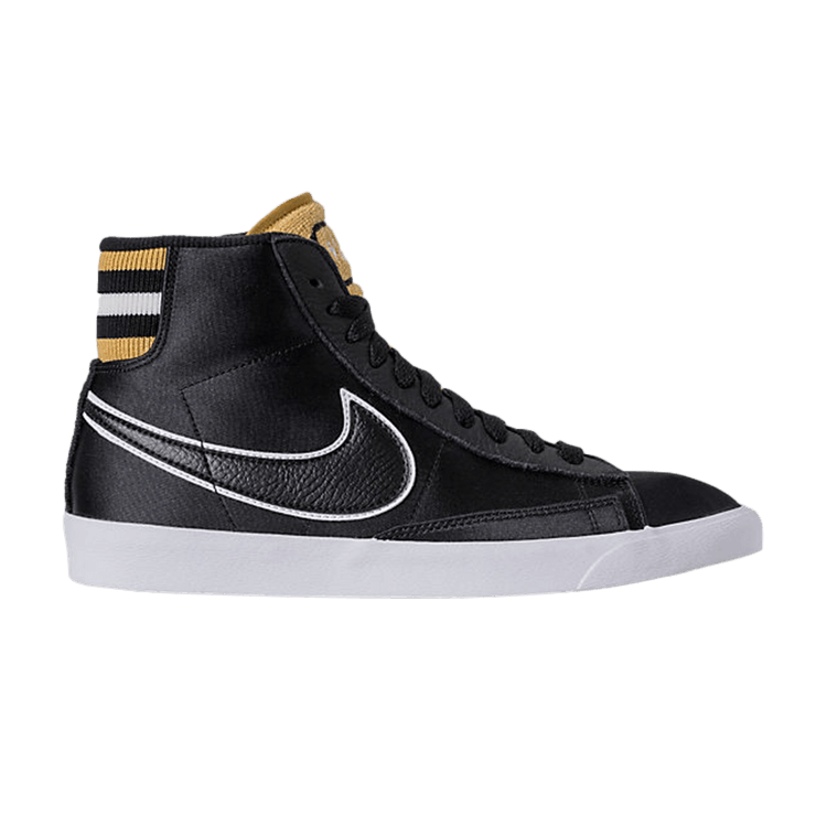 Nike Blazer Mid Black Wheat Gold (Women's)
