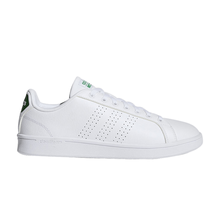 adidas Cloudfoam Advantage Clean White Green