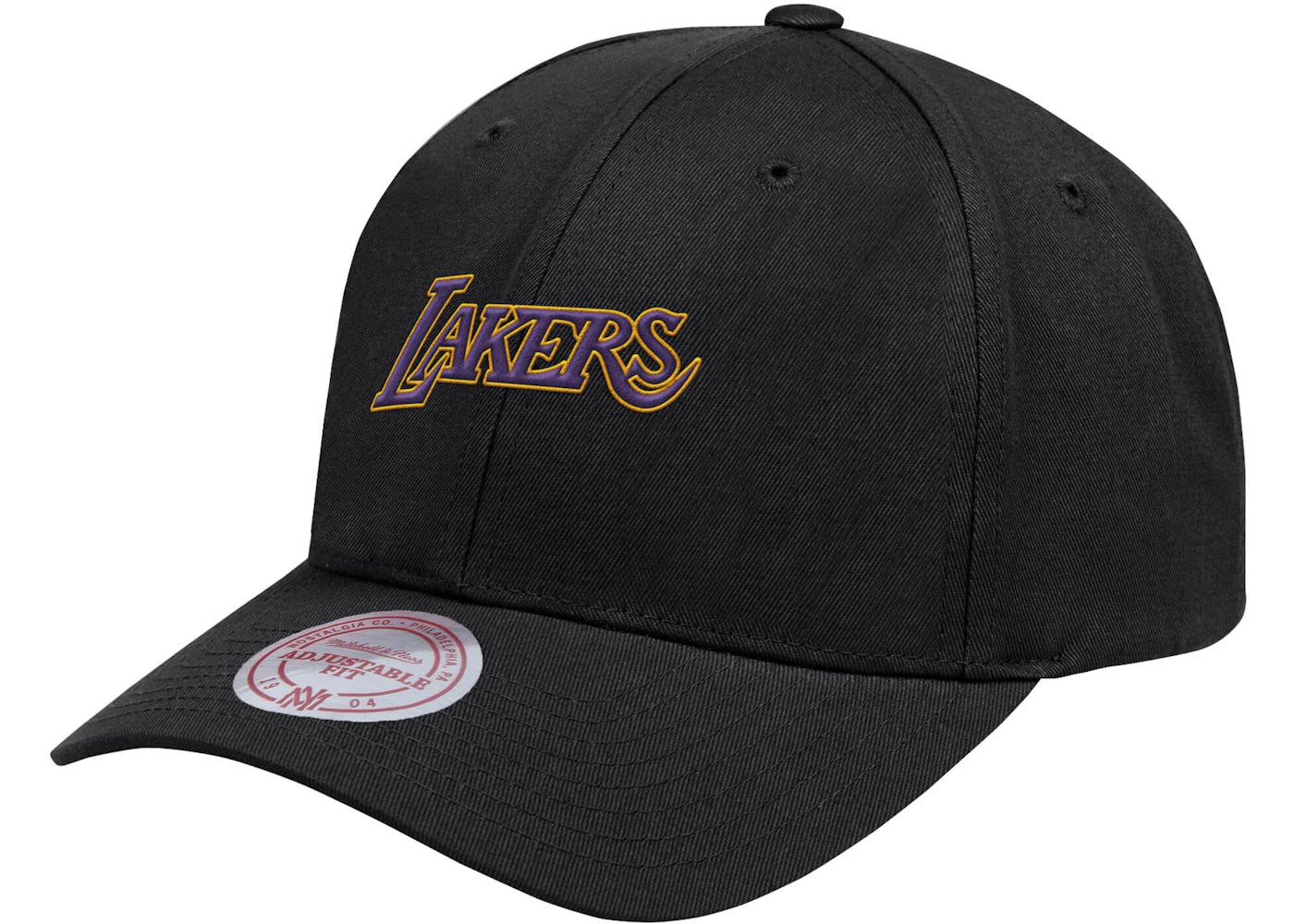 Aape x Mitchell & Ness Los Angeles Lake Strapback Hat Black