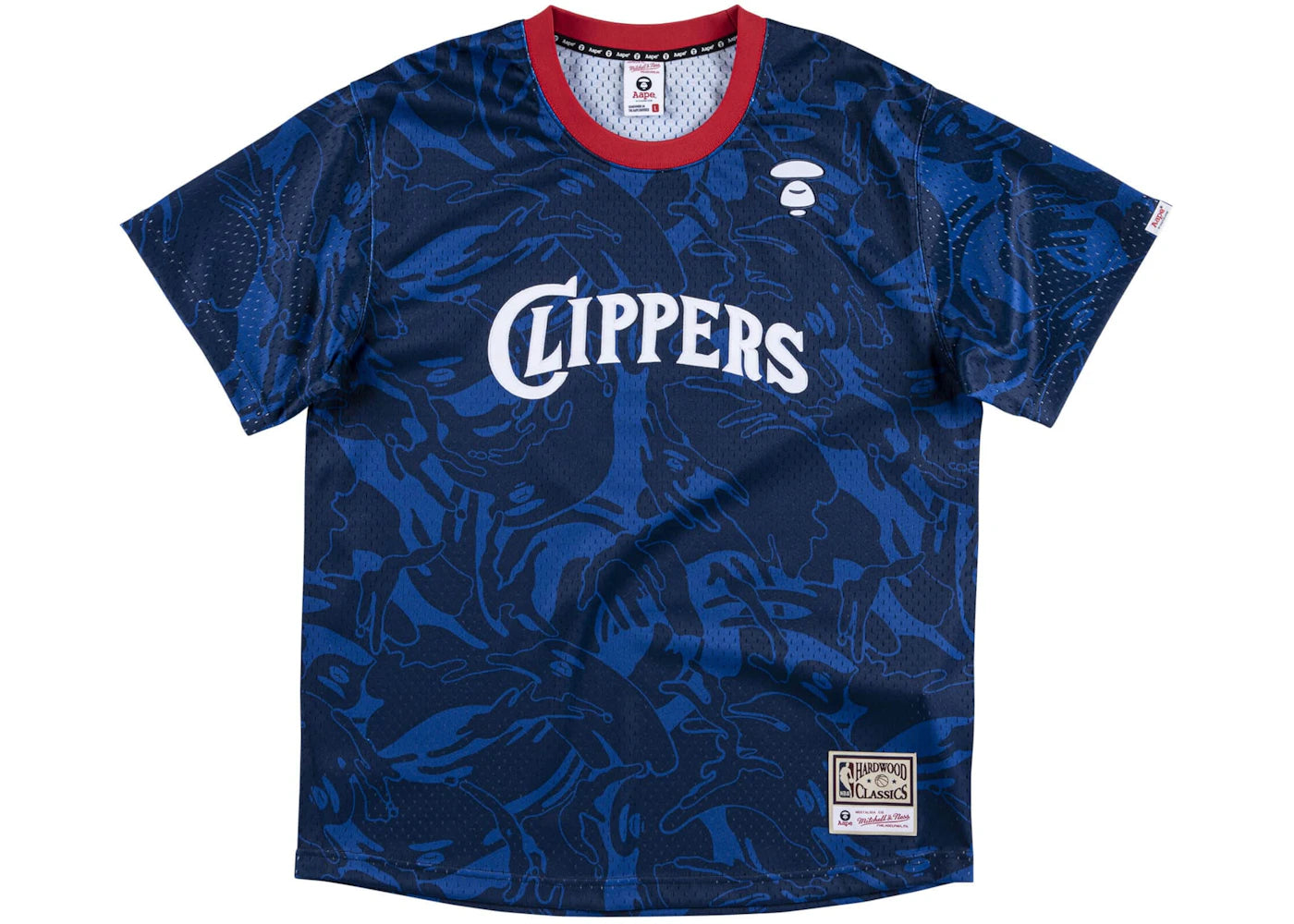 BAPE x Mitchell & Ness San Diego Clippers BP Jersey Navy