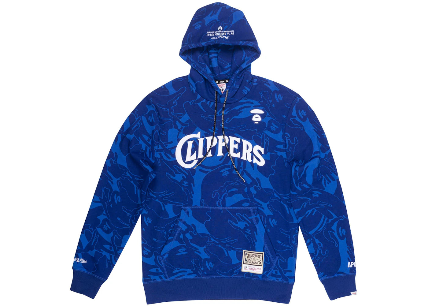 Aape x Mitchell & Ness San Diego Clippers Hoodie Navy