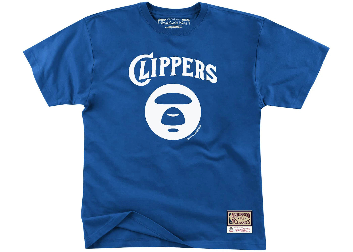 Aape x Mitchell & Ness San Diego Clippers Tee Navy