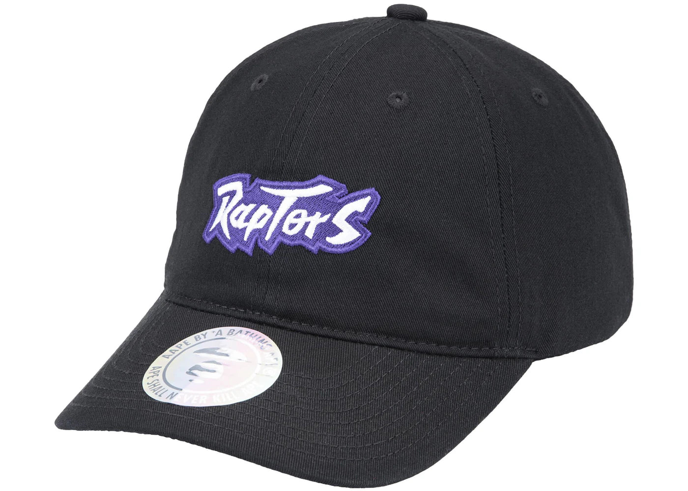 BAPE x Mitchell & Ness Toronto Raptors Strapback Black
