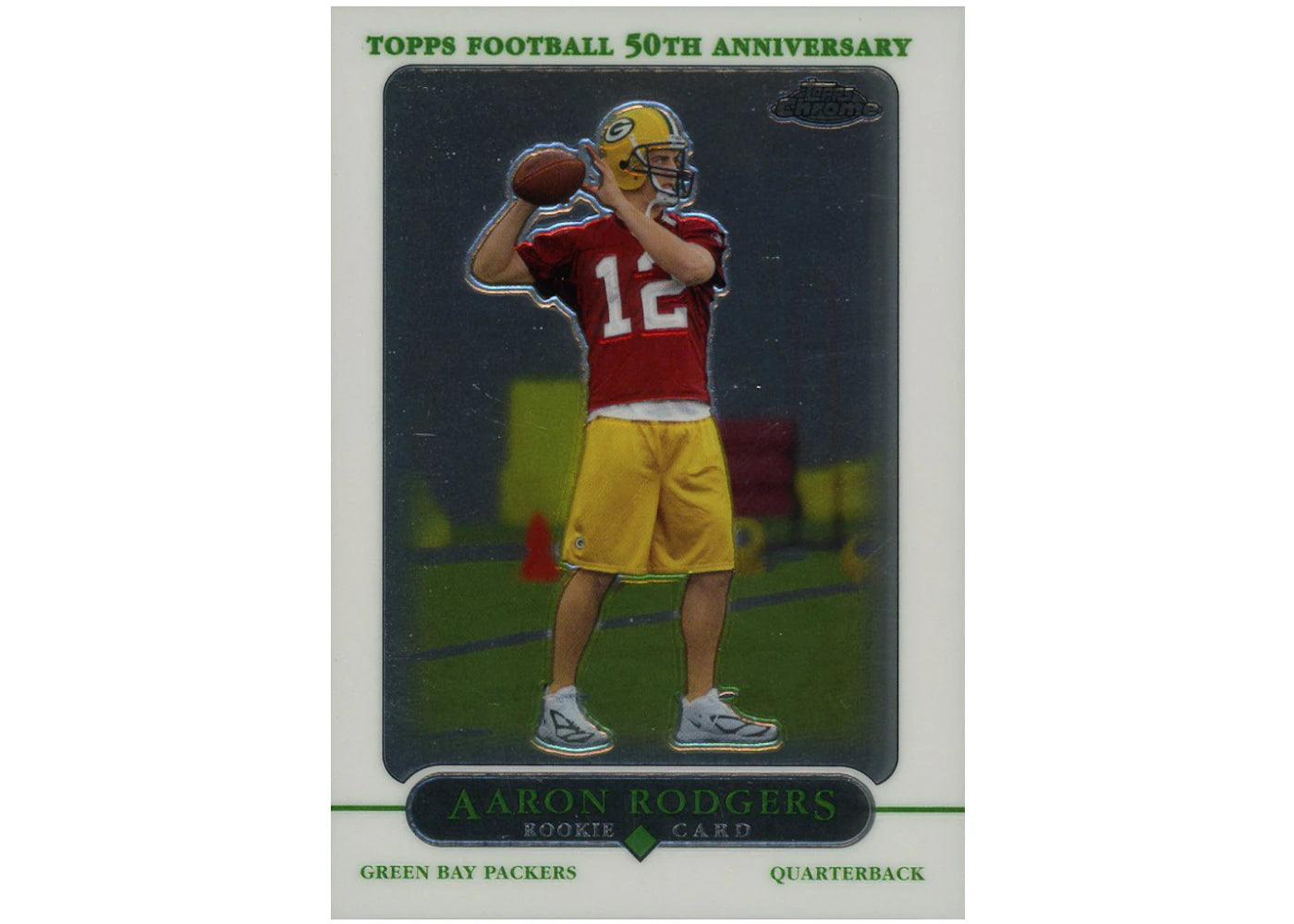 Aaron Rodgers 2005 Topps Chrome Rookie #190 (Ungraded)