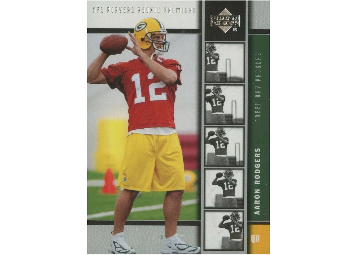 Aaron Rodgers 2005 Upper Deck Rookie Premiere Rookie #16 (Ungraded)