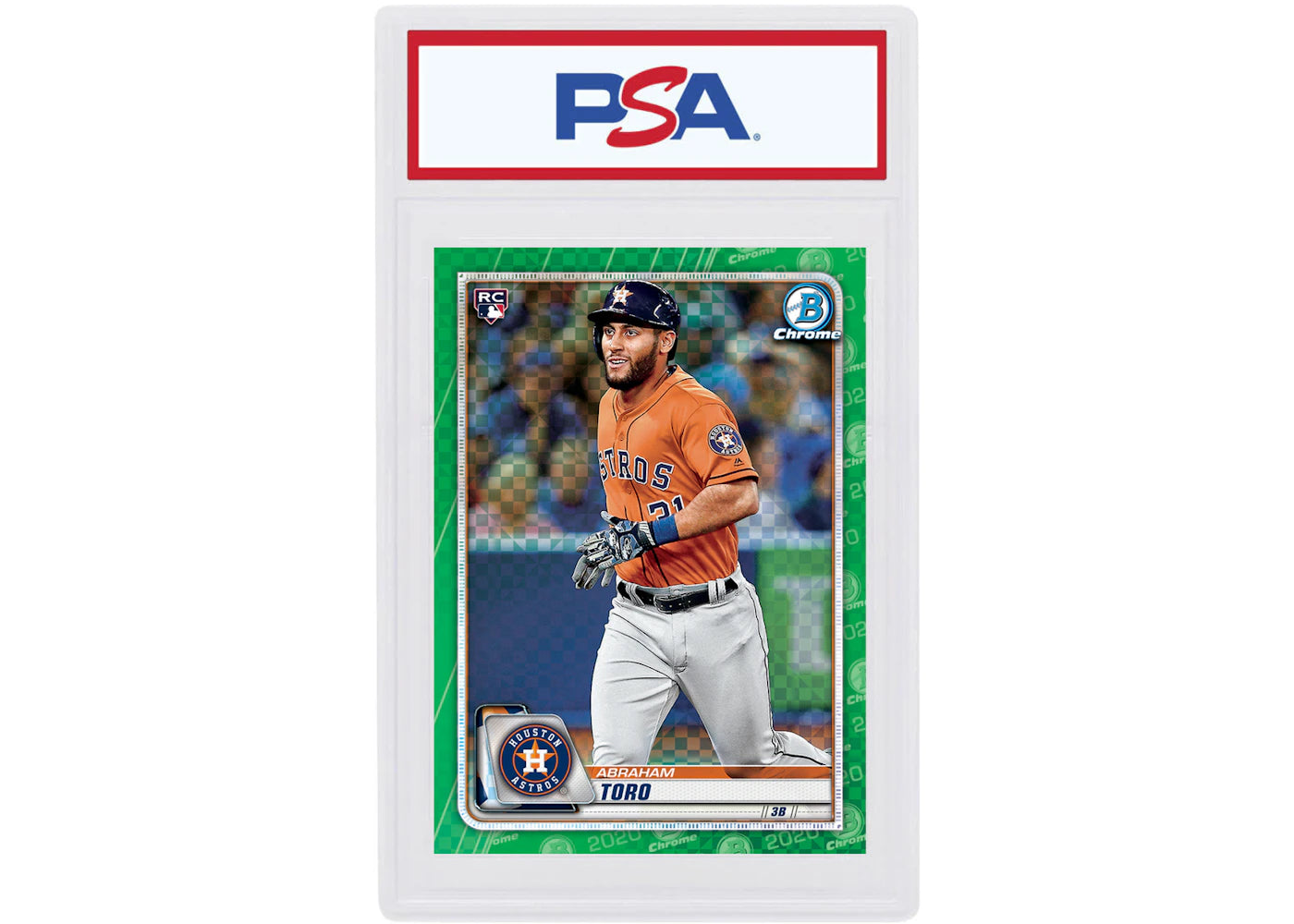 Abraham Toro 2020 Bowman Chrome X Rookie Green X-Fractor /31 #91