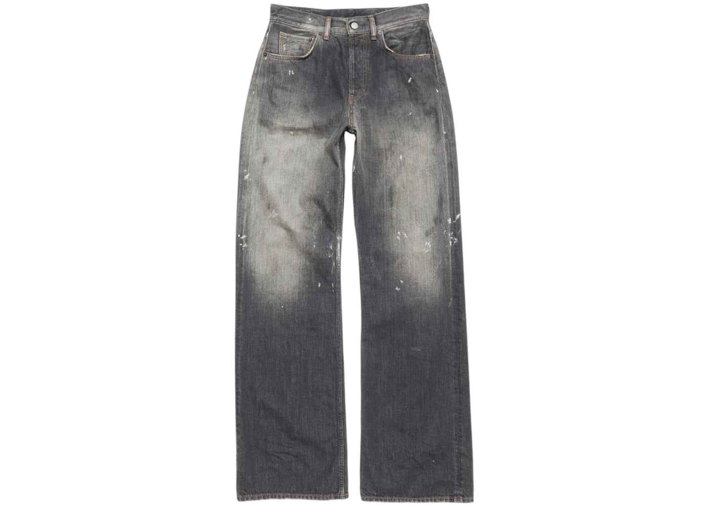 Acne Studios 2021F Loose Fit Jeans Carbon