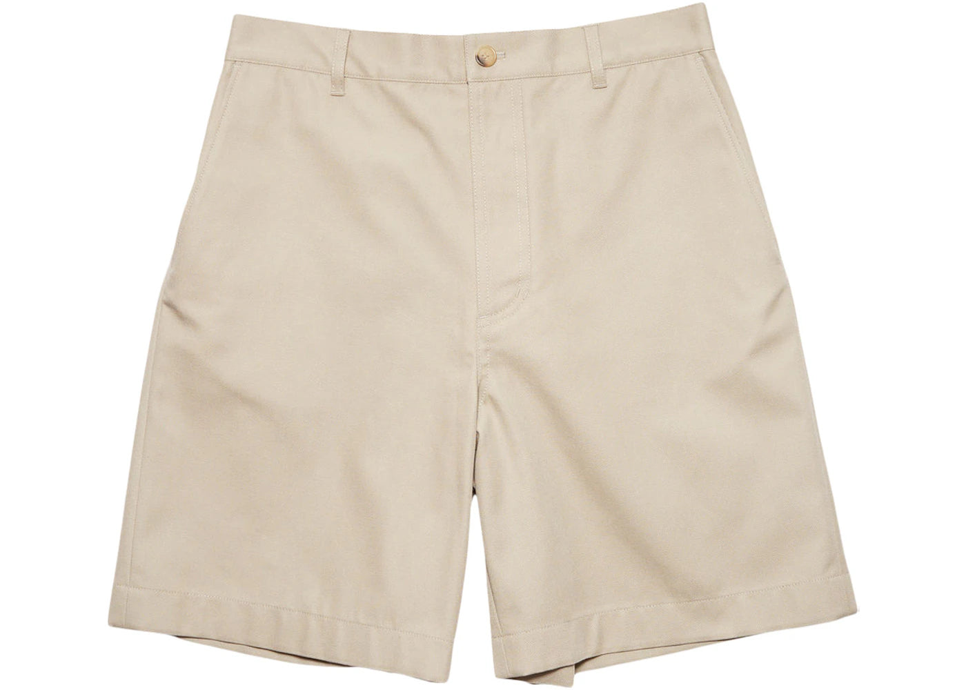 Acne Studios Casual Shorts Cold Beige