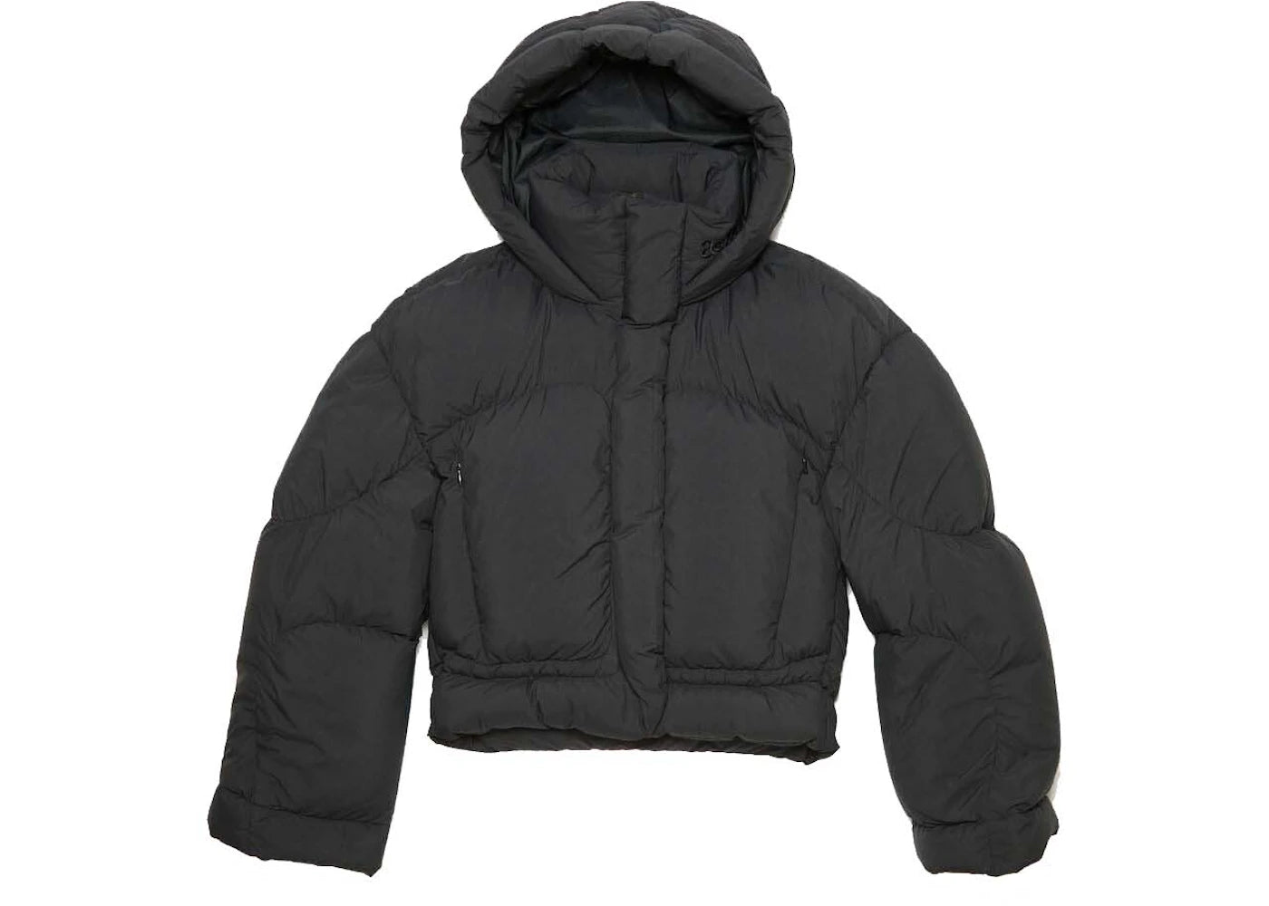 Acne Studios Hooded Puffer Jacket Black
