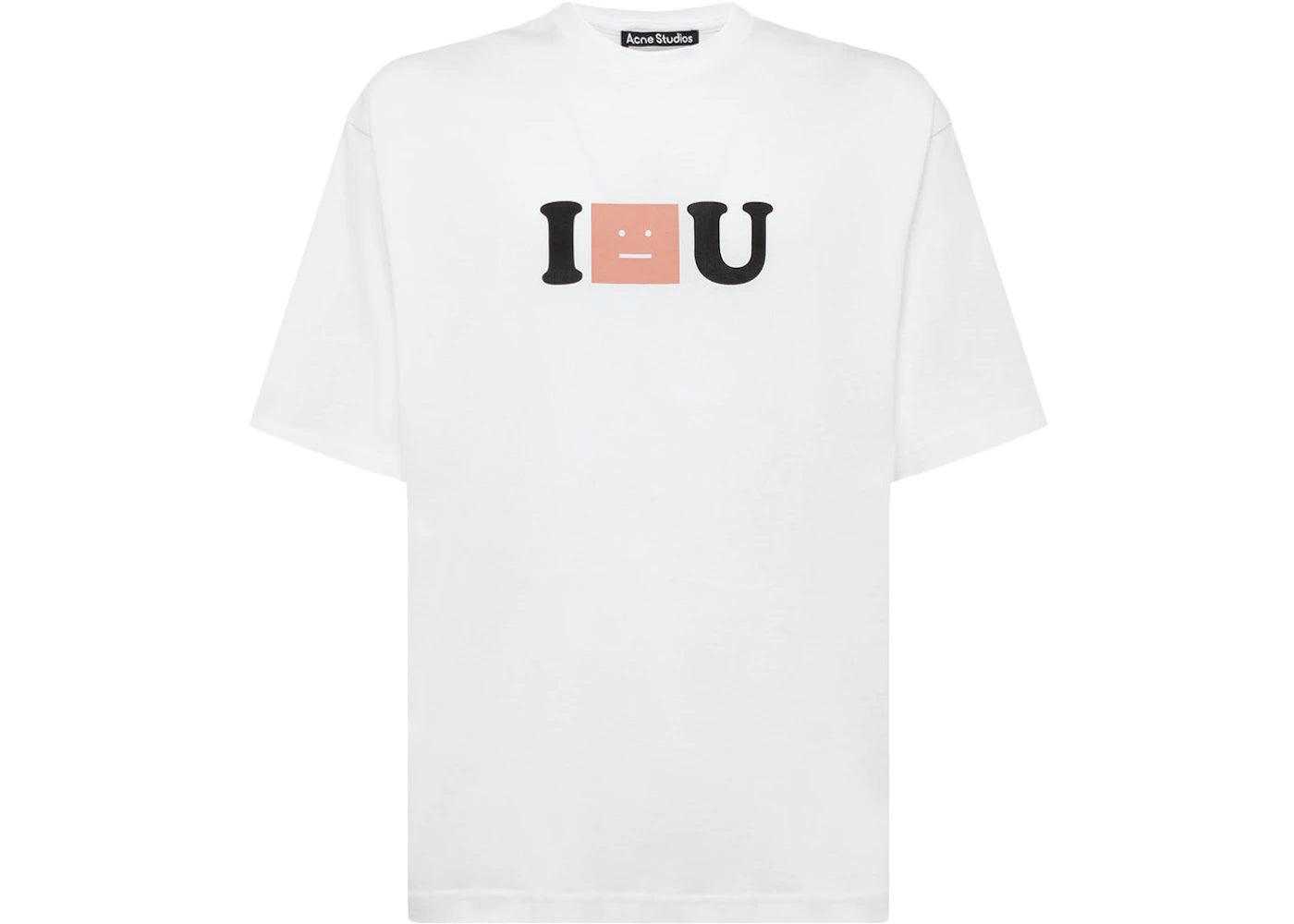Acne Studios Printed T-Shirt Optic White