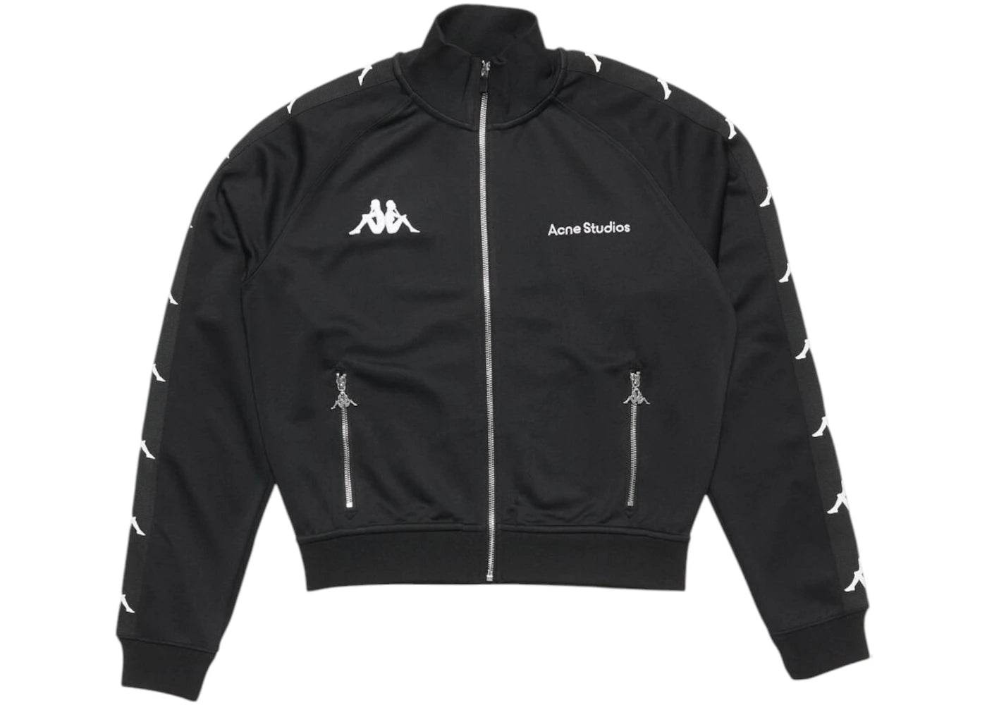 Acne Studios x Kappa Zipper Sweater Black