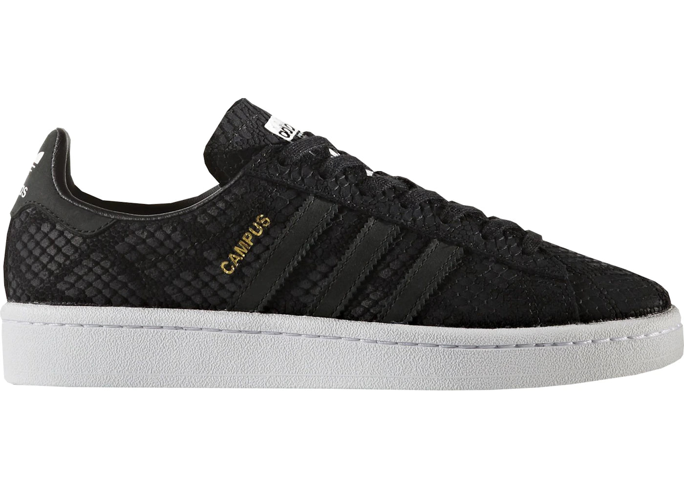 adidas Campus Embossed Snake Black