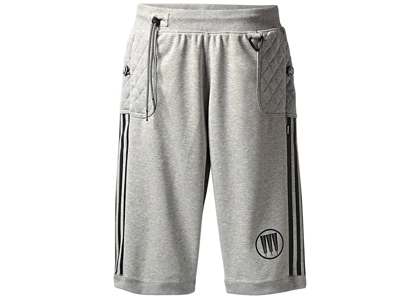 adidas Neighborhood Riders Track Shorts Grey