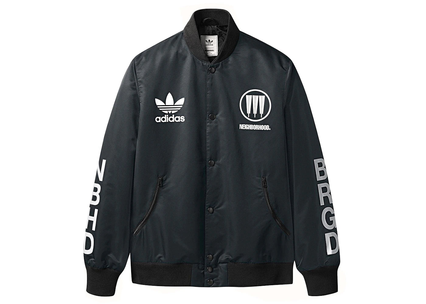 adidas Neighborhood Stadium Jacket Black