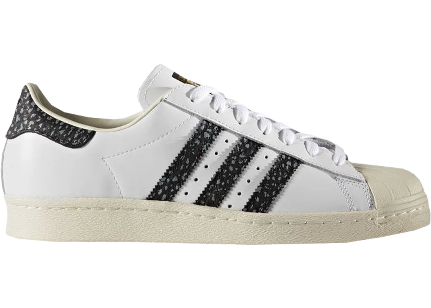 adidas Superstar White Vapour Green Snake