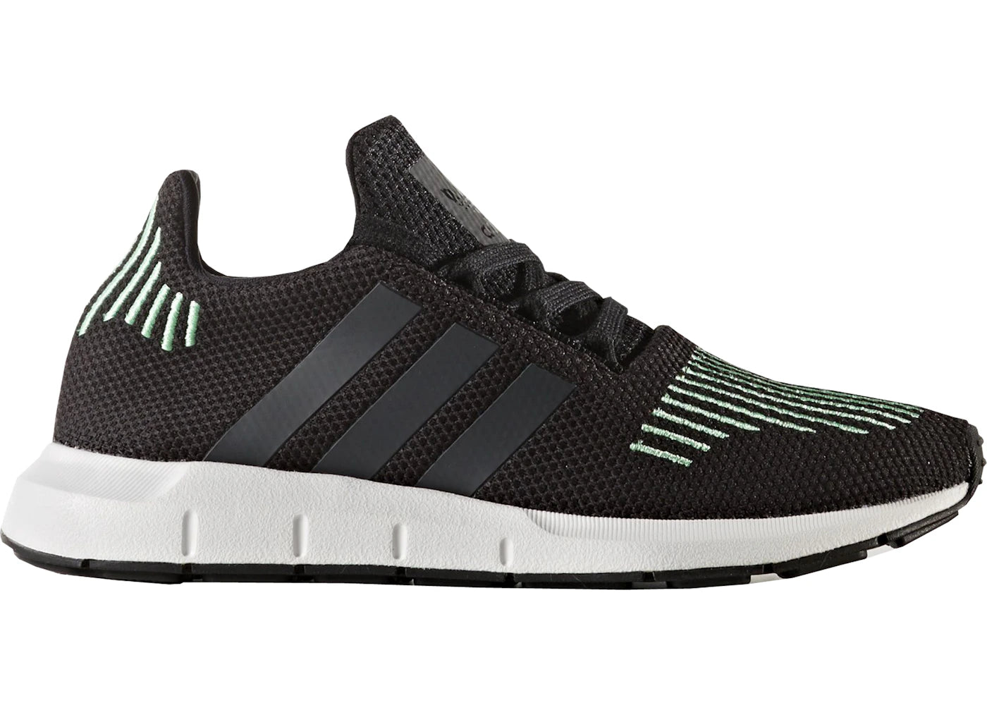 adidas Swift Run Black White (Youth)