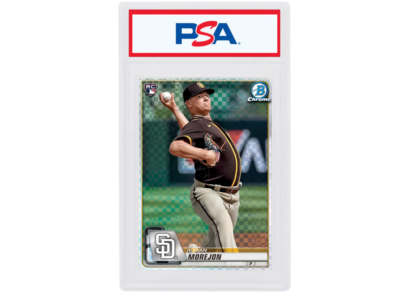 Adrian Morejon 2020 Bowman Chrome X Rookie Red X-Fractor 1/1 #48