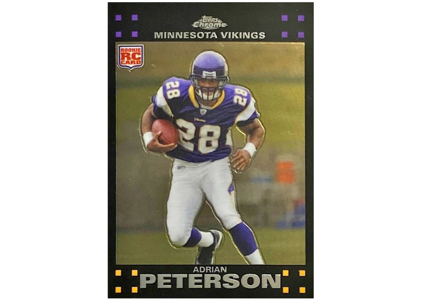 Adrian Peterson 2007 Topps Chrome Rookie #TC181 (Ungraded)