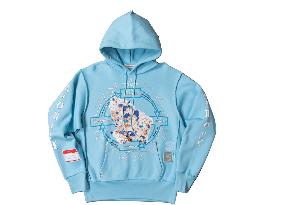 Advisory Board Crystals Planet Saving 2 (SlamJam Exclusive) Hoodie Light Blue