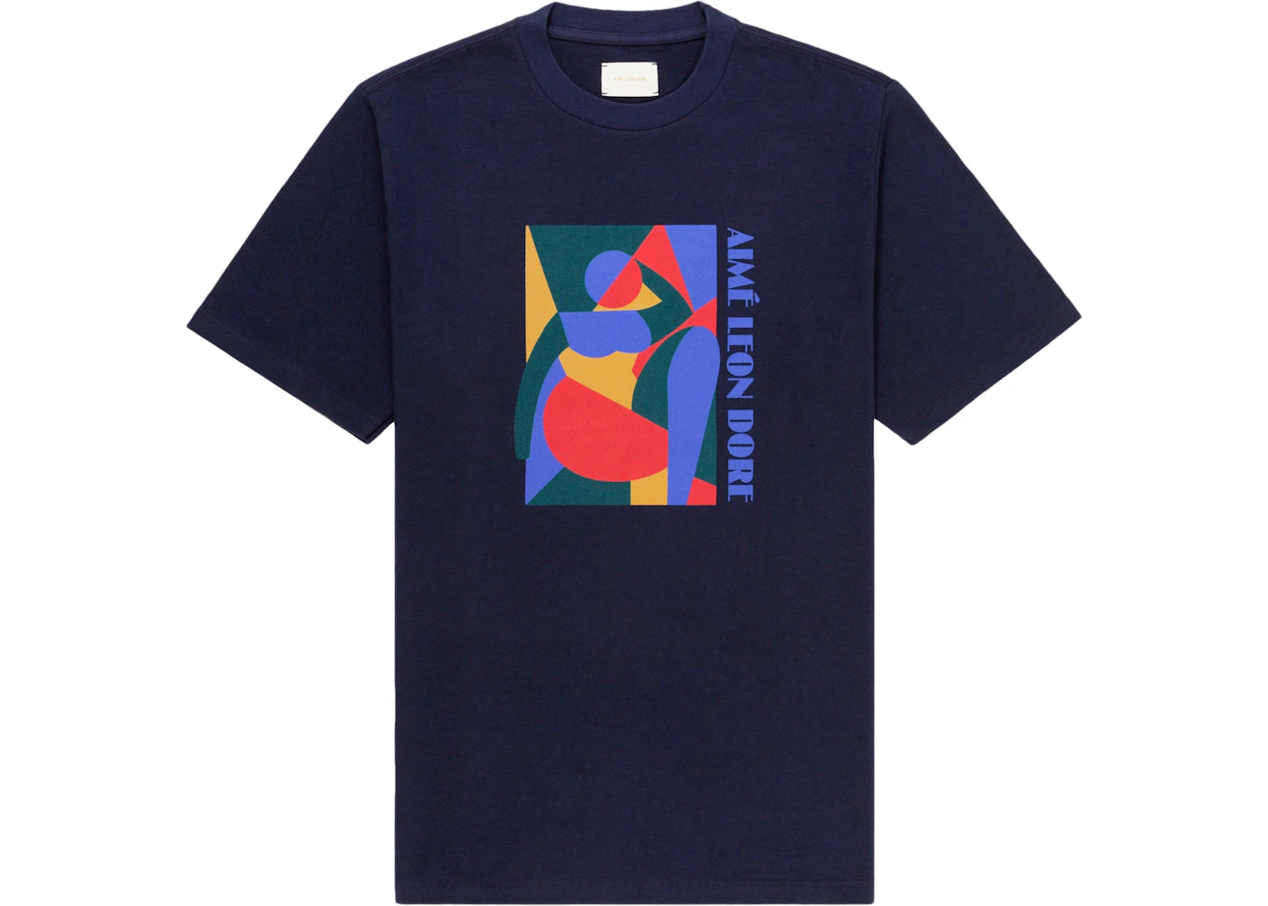 Aime Leon Dore Abstract Muse T-shirt Blue