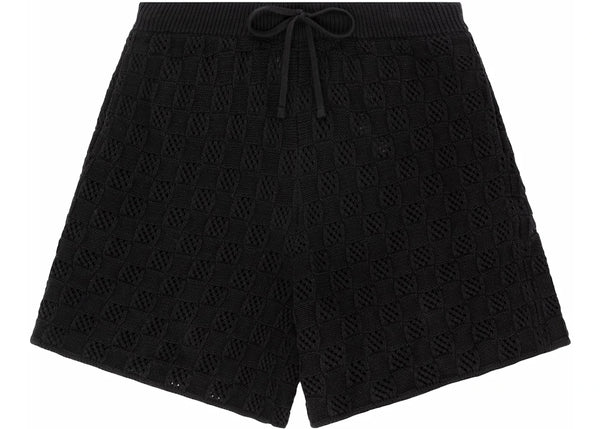 Aimé Leon Dore Checkered Knit Short Aime Leon Dore Checkered Knit Short Black – Side Kicks