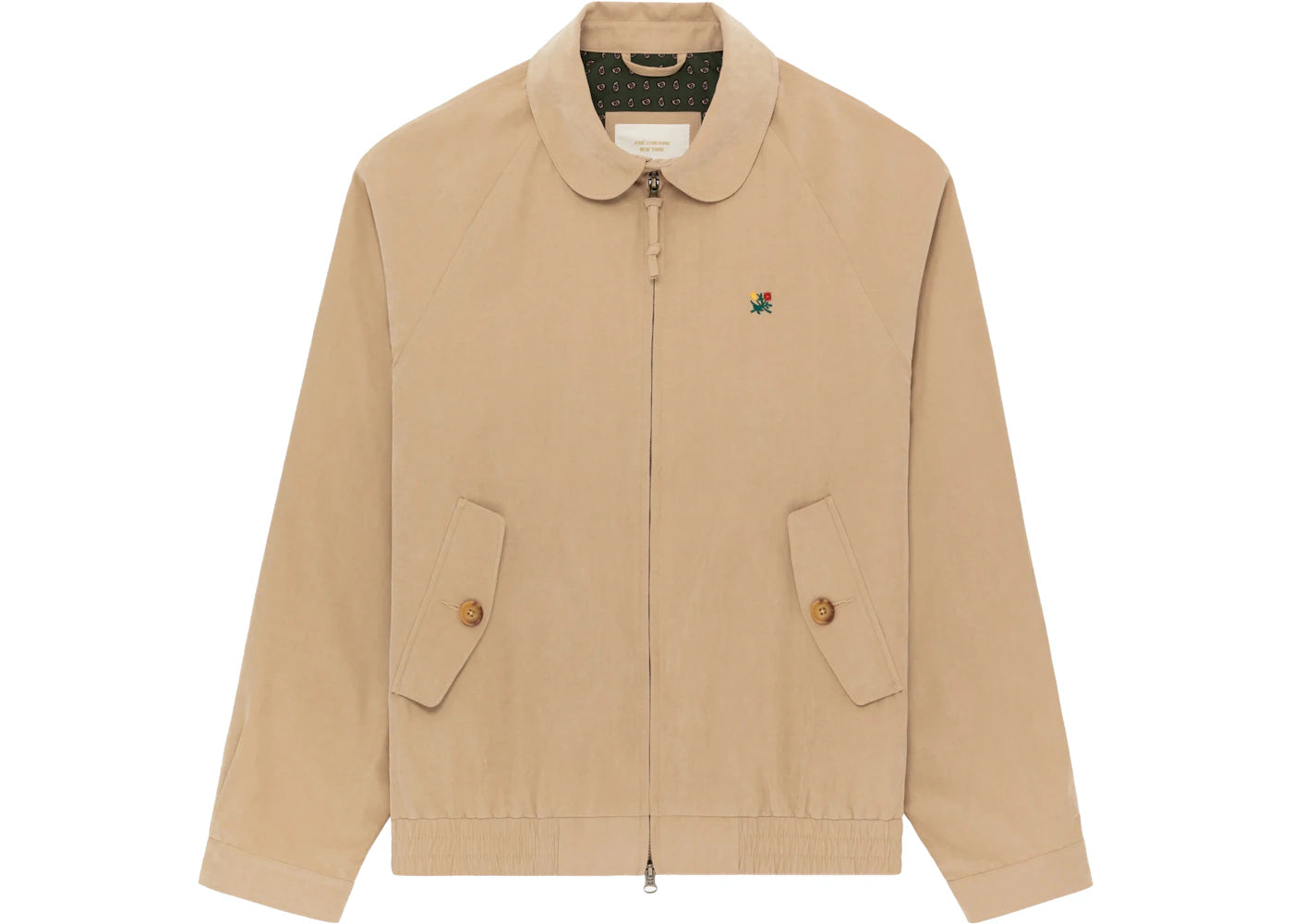 Aime Leon Dore Club Collar Jacket Tan