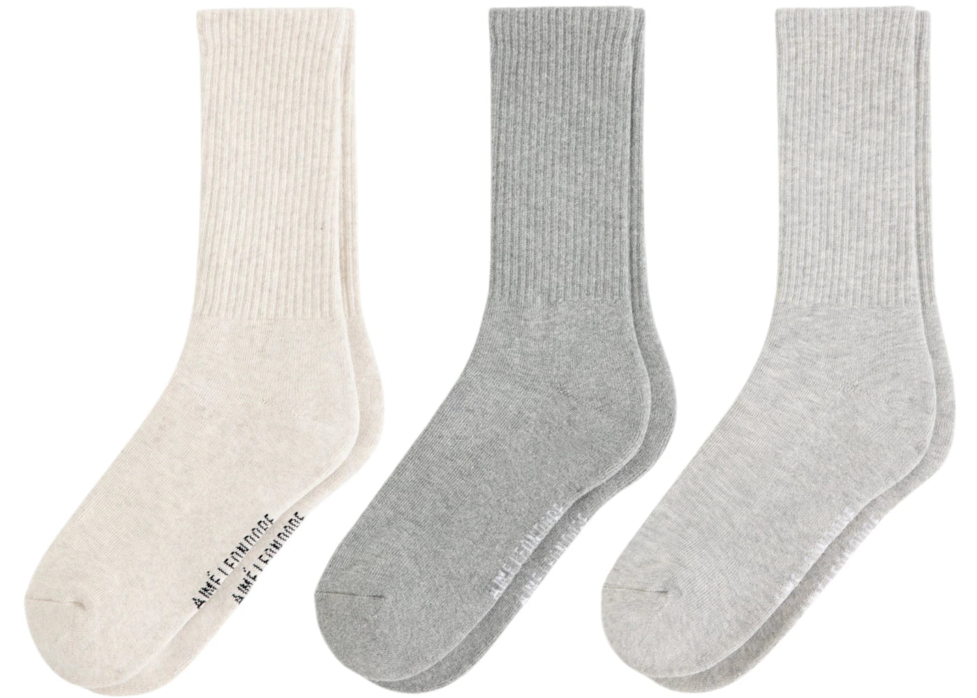 Aime Leon Dore Crew Sock (3 Pack) Multicolor