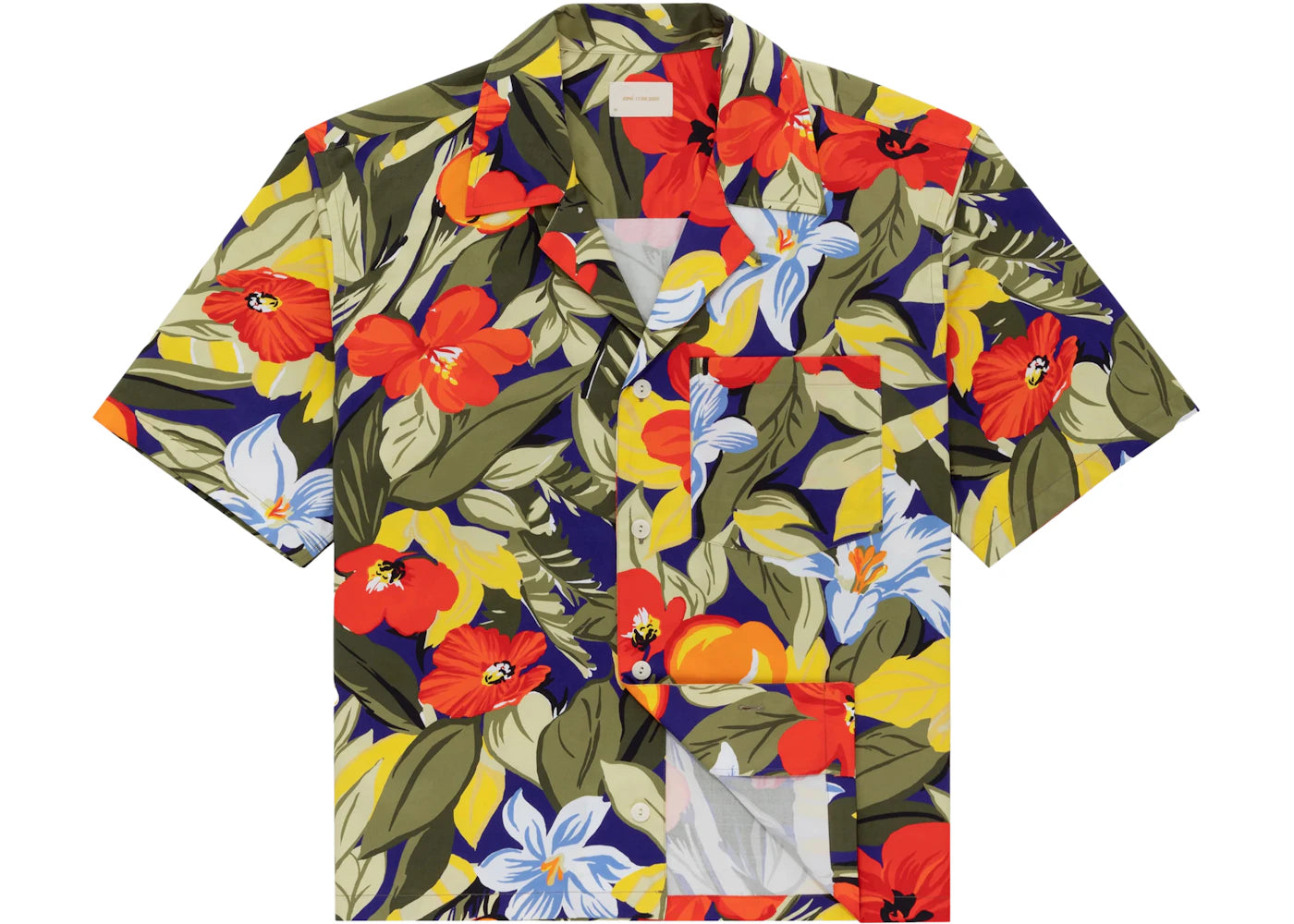 Aime Leon Dore Cropped Camp Shirt Multicolor