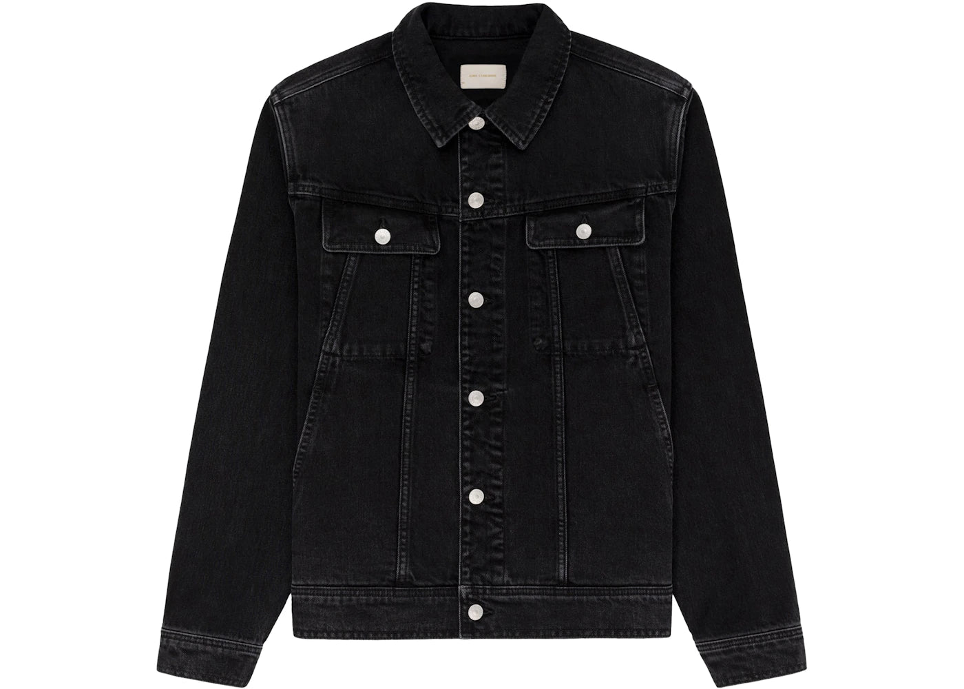 Aime Leon Dore Denim Trucker Jacket Washed Black