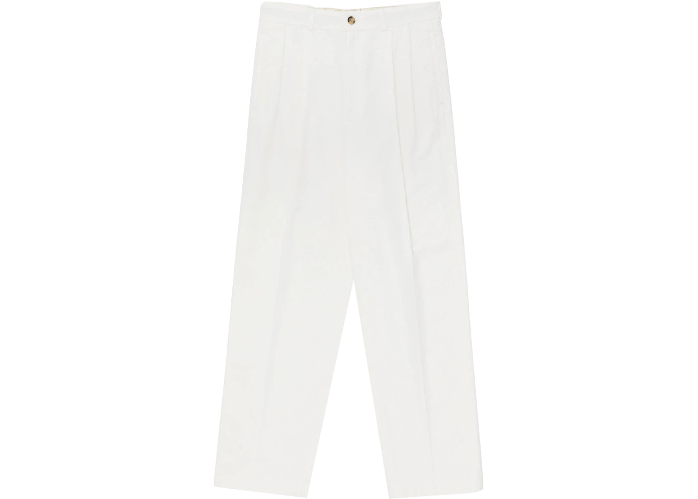 Aime Leon Dore Double Pleated Pant White