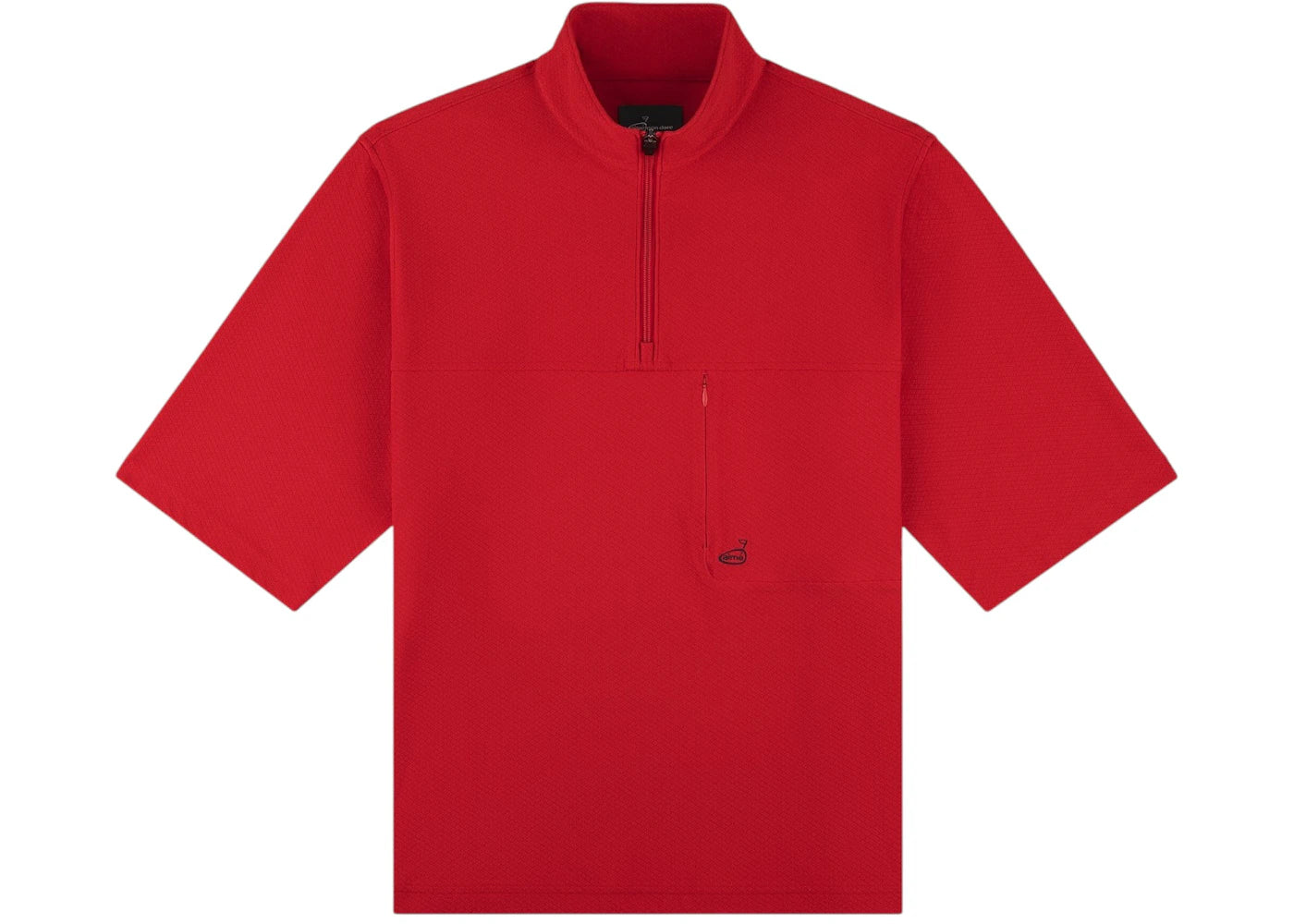 Aime Leon Dore Golf Quarter Zip Pullover Red