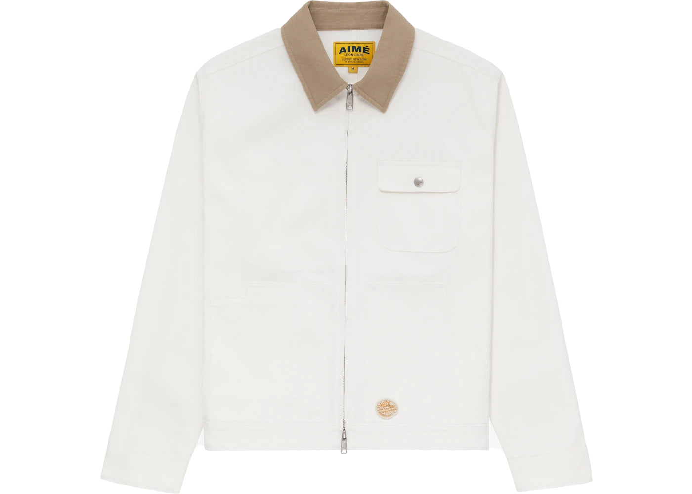 Aime Leon Dore Mechanic Jacket White