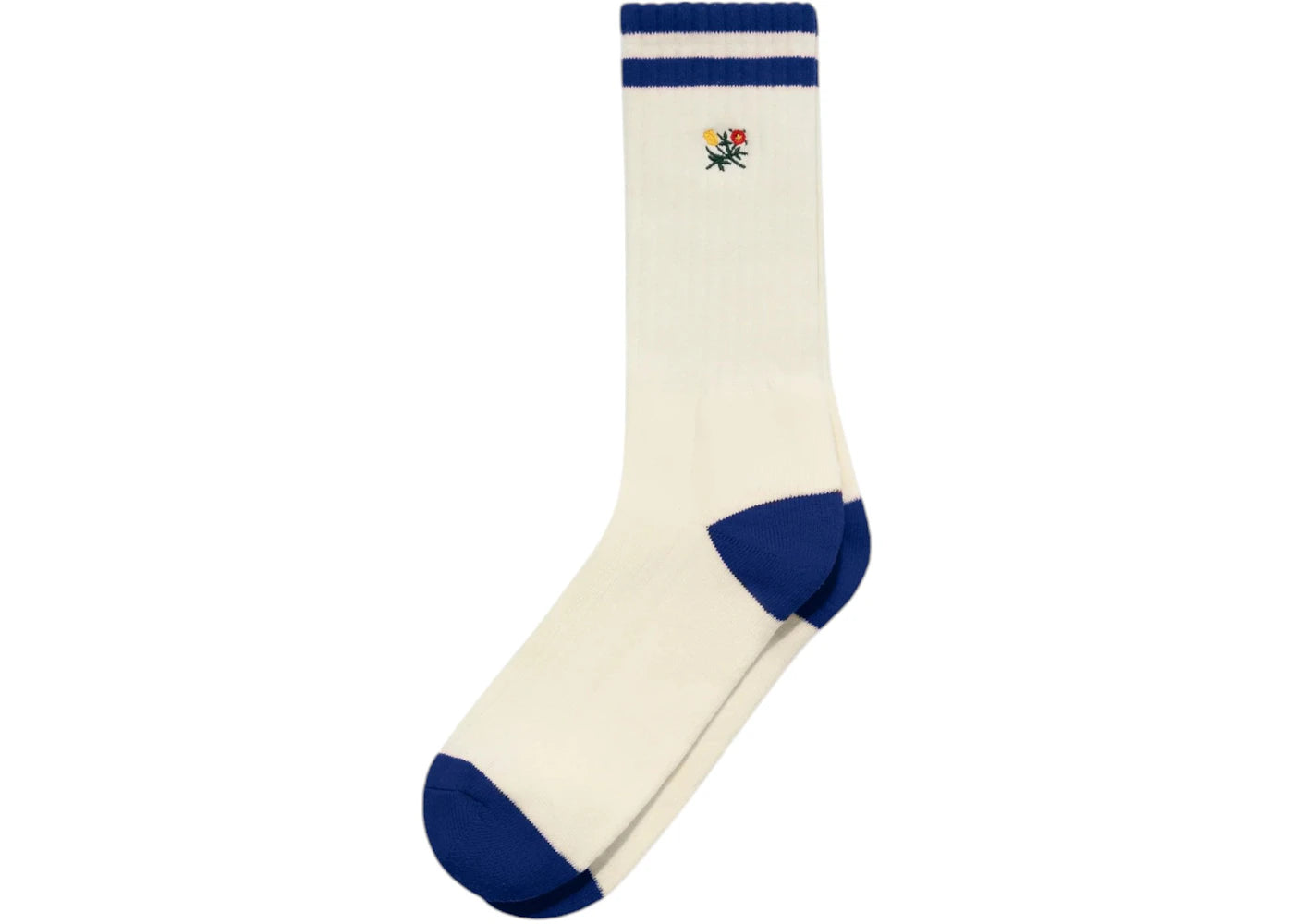 Aime Leon Dore Striped Crest Sock Cream/Blue