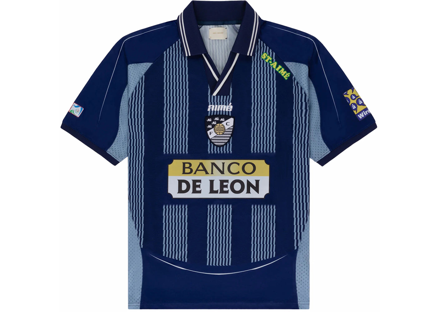Aime Leon Dore Team Leon Soccer Jersey Blue