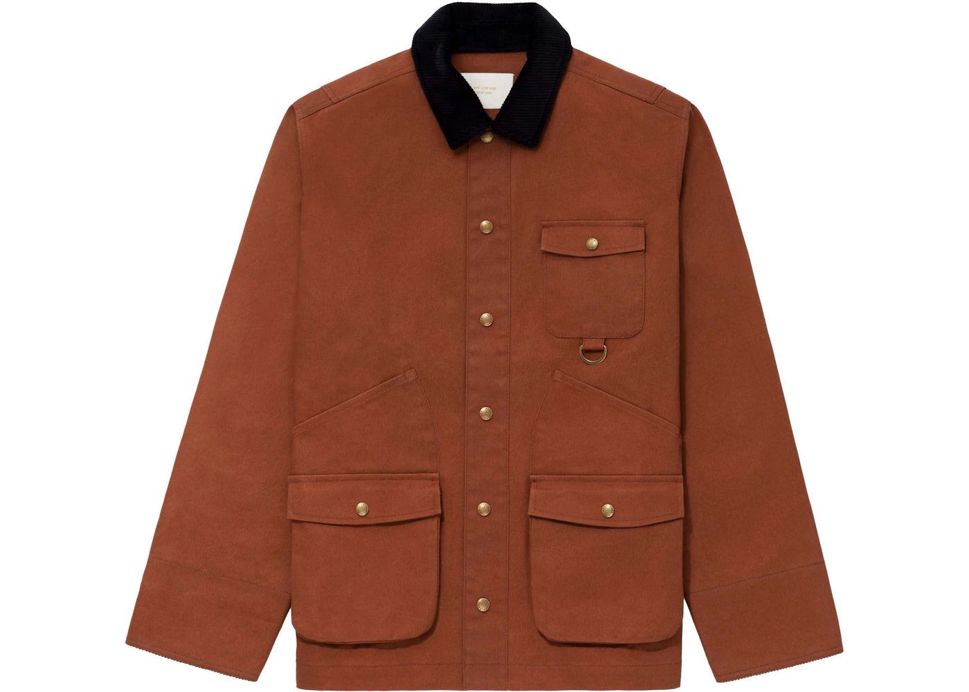 Aime Leon Dore Waxed Canvas Hunting Jacket Brown