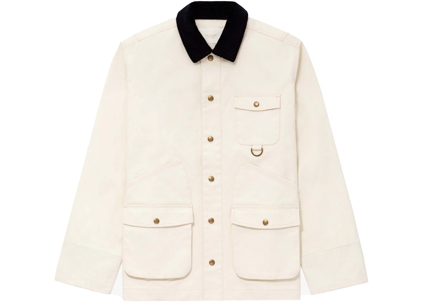 Aime Leon Dore Waxed Canvas Hunting Jacket White