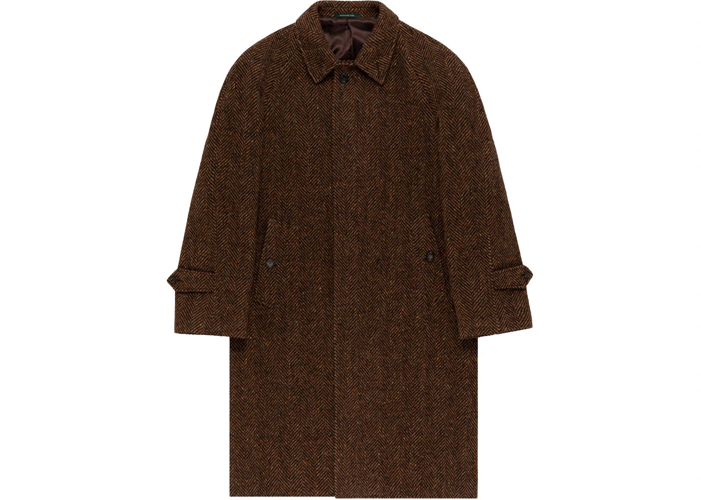 Aime Leon Dore Wool Topcoat Brown