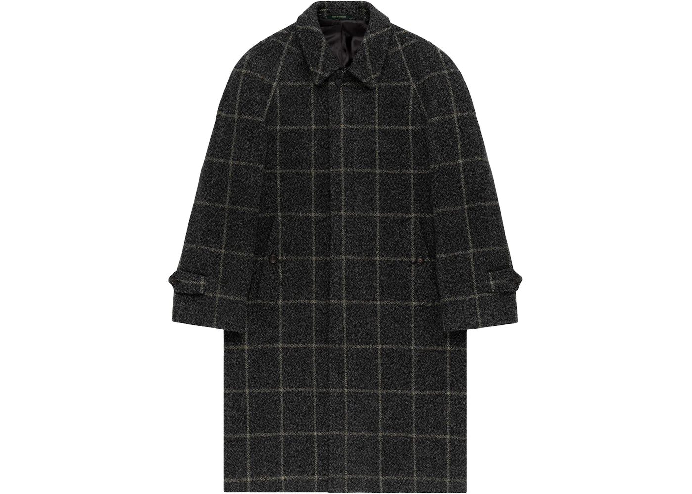 Aime Leon Dore Wool Topcoat Grey