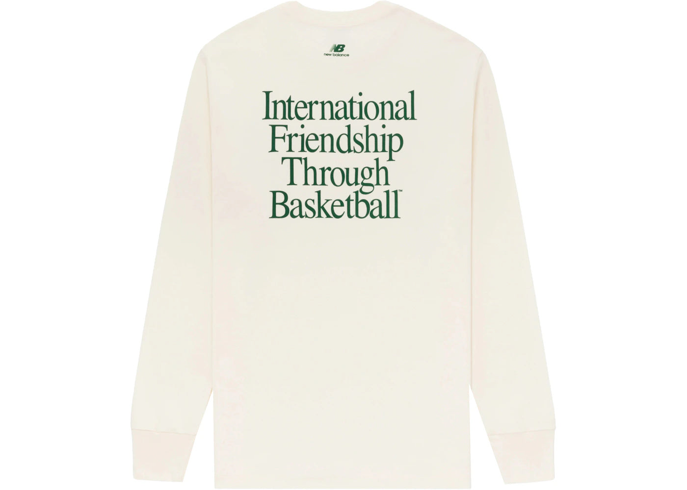 Aime Leon Dore x New Balance SONNY League Long-Sleeve Tee Cream