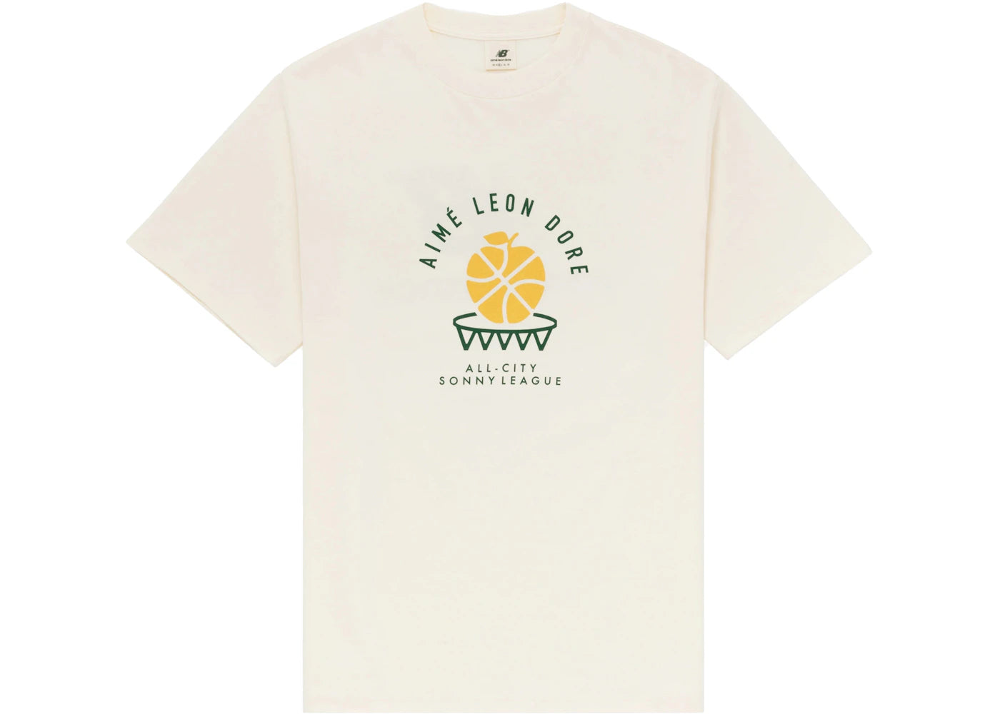 Aime Leon Dore x New Balance SONNY League Tee Cream