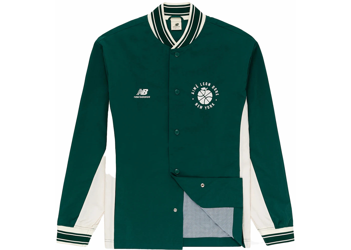 Aime Leon Dore x New Balance Sonny NY Warm Up Jacket Green