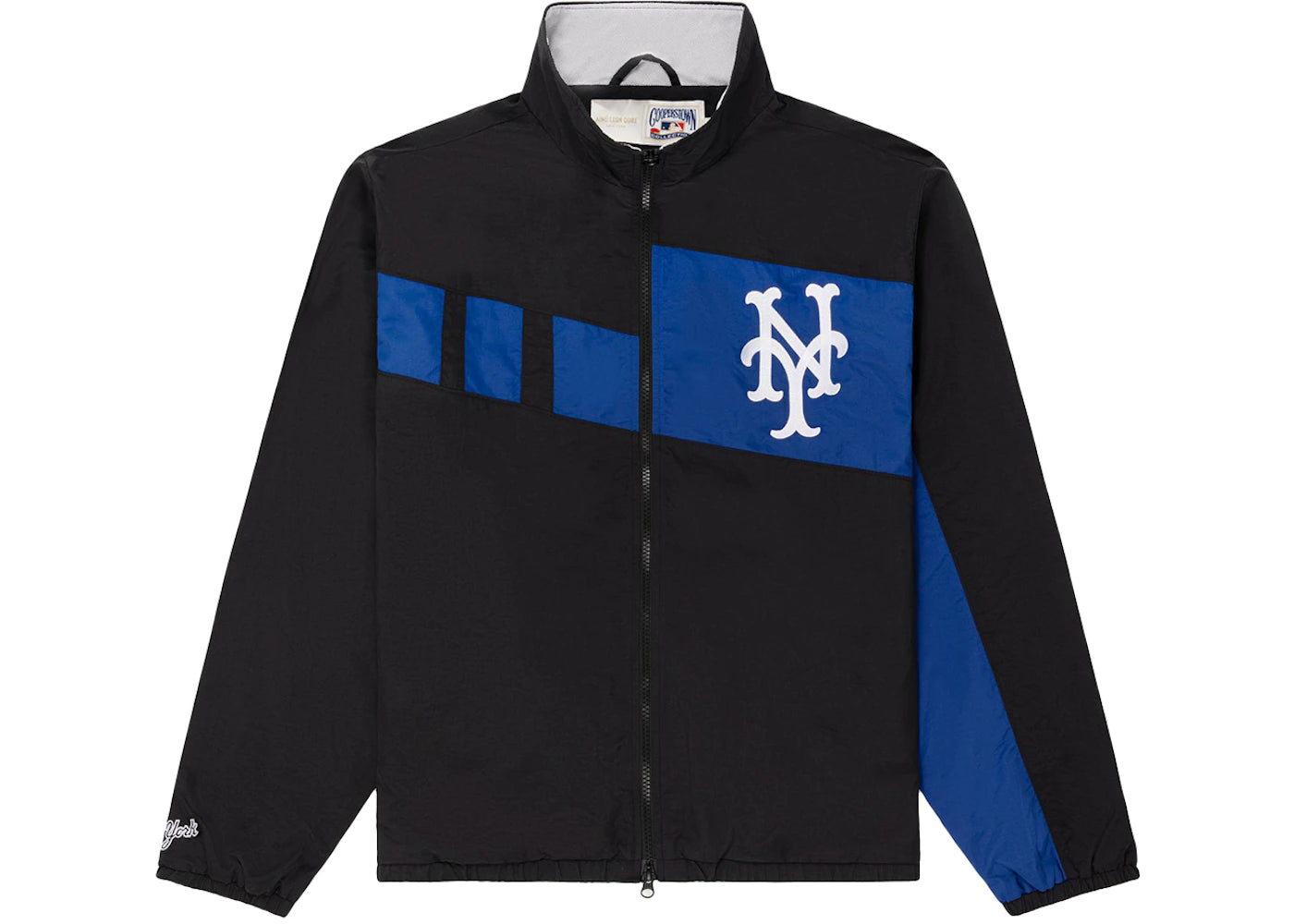 Aime Leon Dore x New York Mets Colorblock Windbreaker Black
