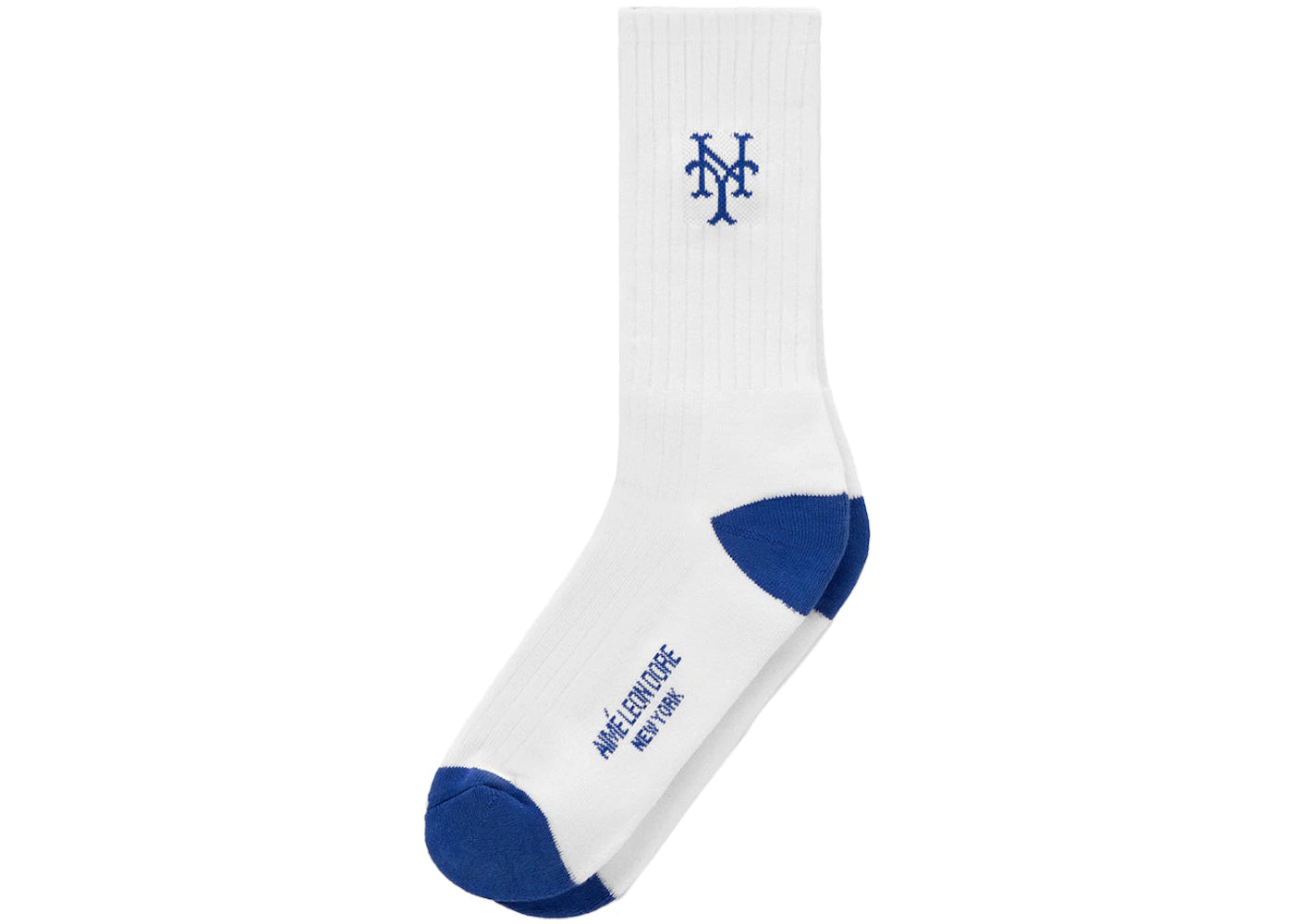 Aime Leon Dore x New York Mets Crew Sock White/Navy