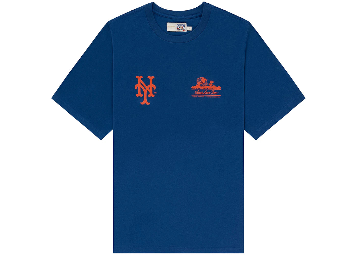 Aime Leon Dore x New York Mets Unisphere Tee Blue