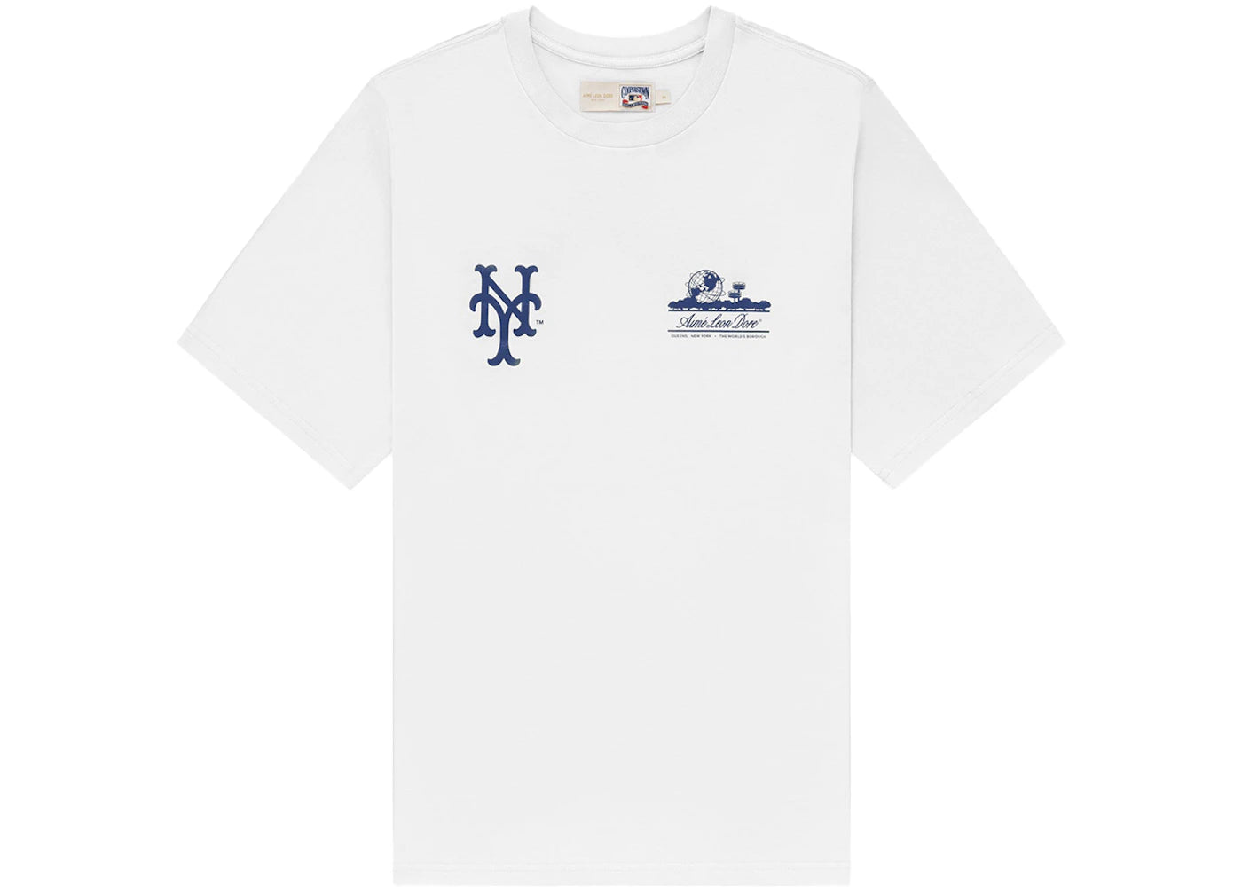 Aime Leon Dore x New York Mets Unisphere Tee White