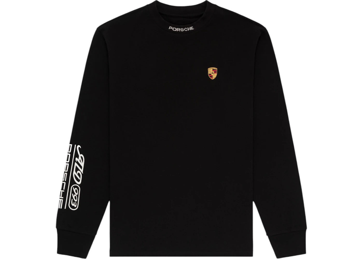Aime Leon Dore x Porsche 993 Turbo Logo Long-Sleeve Tee Jet Black