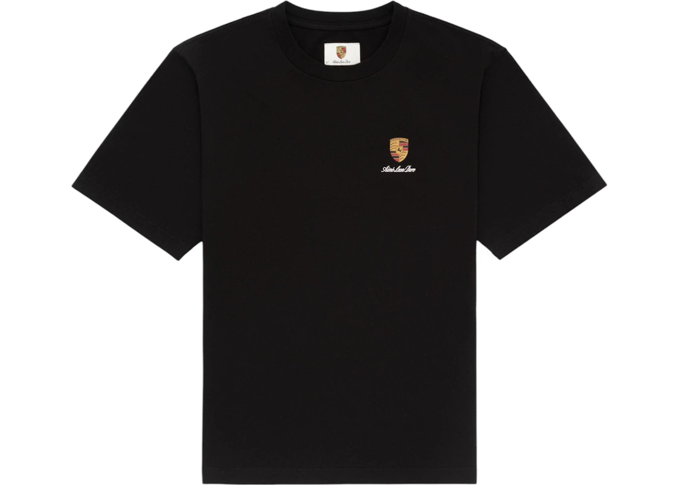 Aime Leon Dore x Porsche 993 Turbo Racing Tee Jet Black
