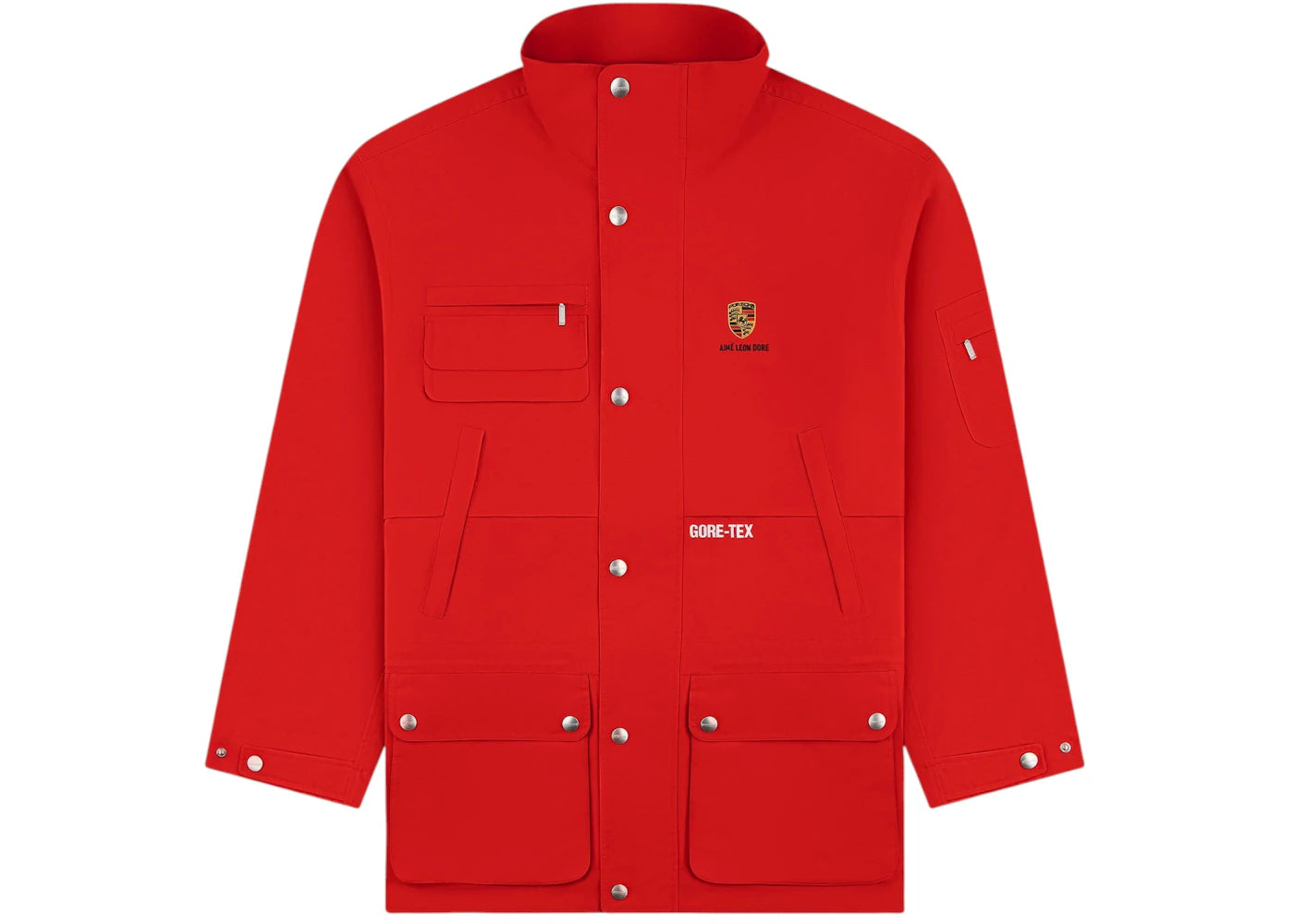 Aime Leon Dore x Porsche Gore-Tex Cabrio Jacket Red