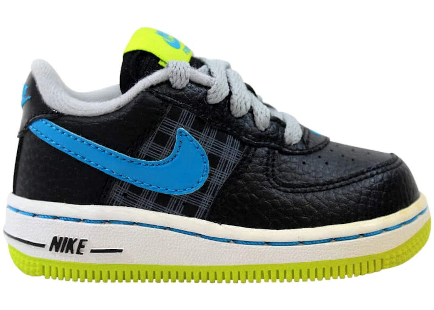 Nike Air Force 1 Low Black Green Blue (TD)