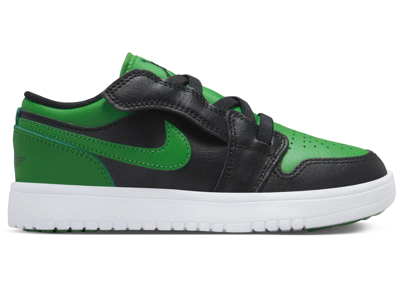 Jordan 1 Low ALT Black Lucky Green White (PS)